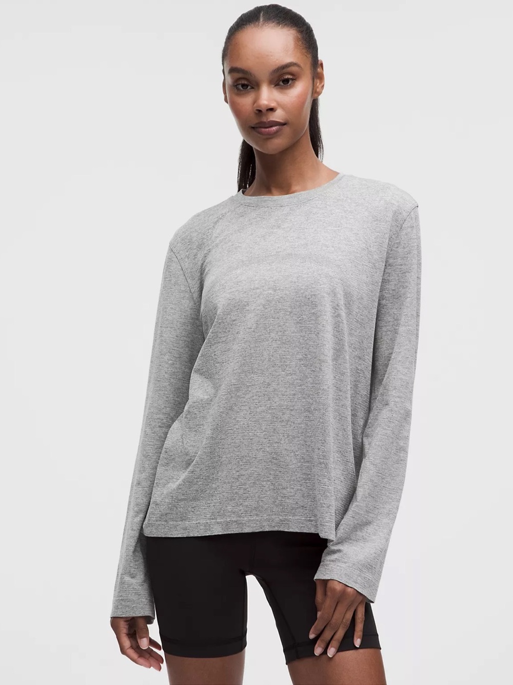 lululemon athletica Swiftly Relaxed Long-Sleeve Shirt Hip Length